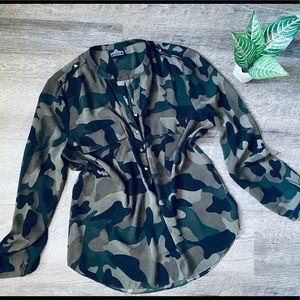 Camo Blouse